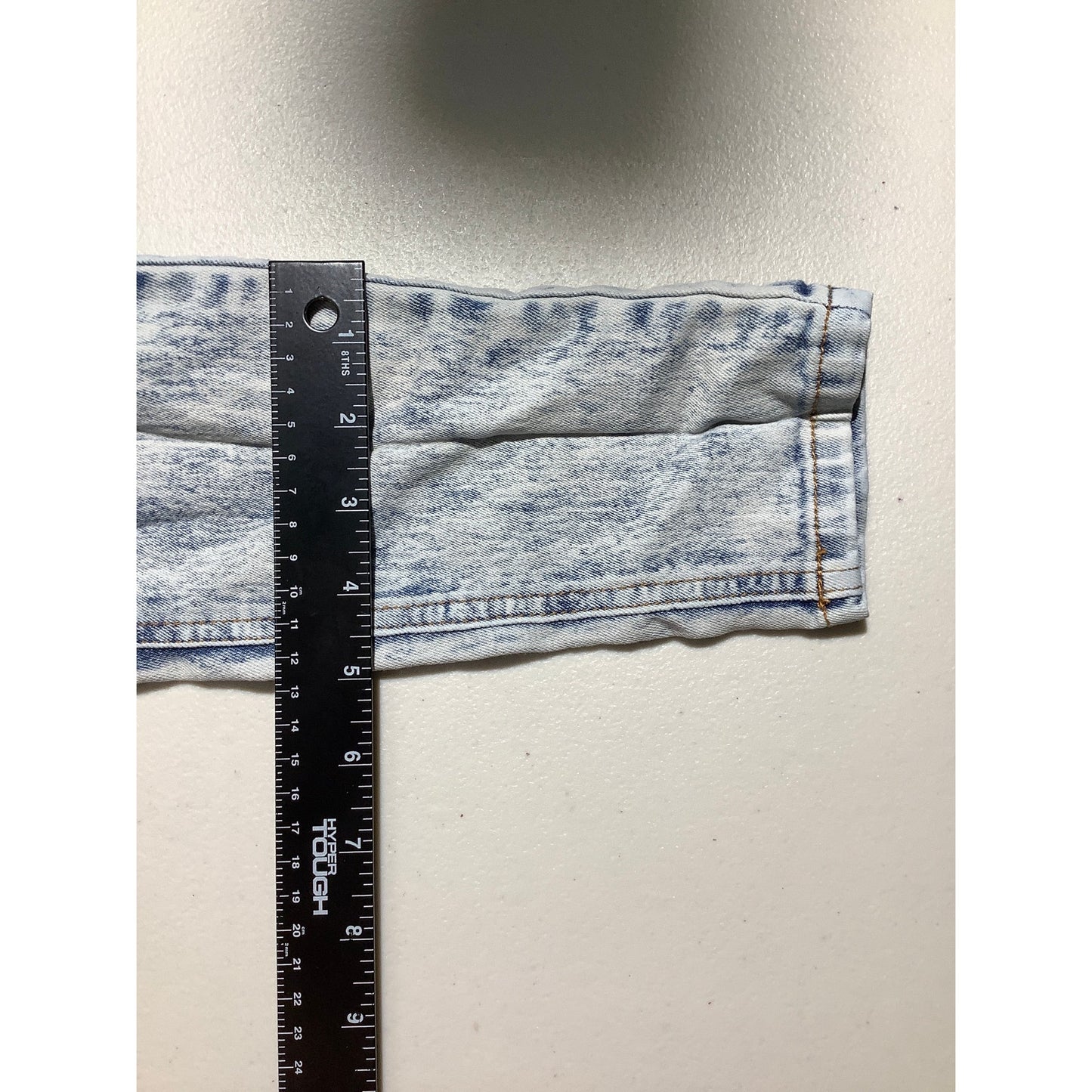 Liberty Valor Kids’ Jeans Size L 14/16 — Blue, Acid-Wash, Distressed