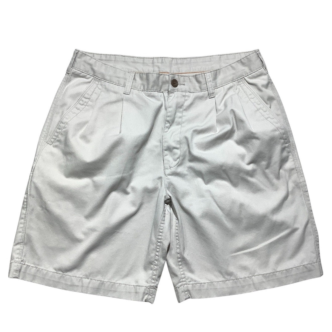 Savane Light Khaki Casual Chino Shorts Men’s Size 34W— Classic, Casual, Timeless