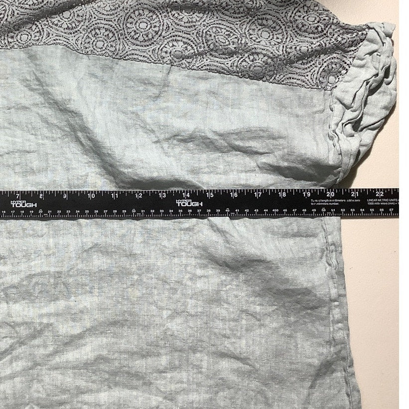Bellambia Linen Top Women’s Size Medium – Embroidered, Boho, Casual