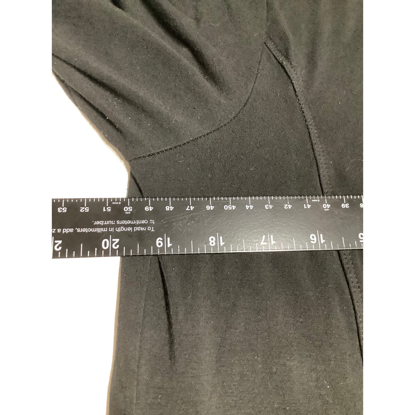 Habitat Black Long Sleeve Midi Dress Size XL - Minimalist, Everyday, Cozy