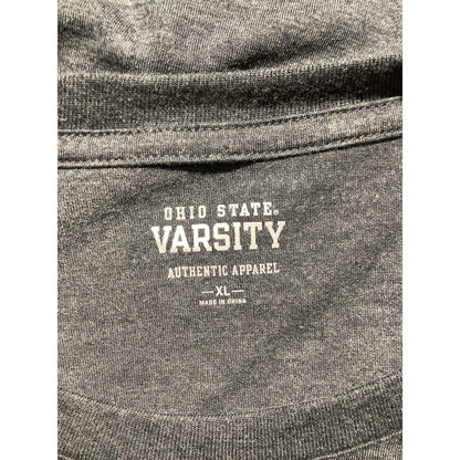 Ohio State Varsity Men's XL Light Gray Buckeyes NCAA Football T-Shirt