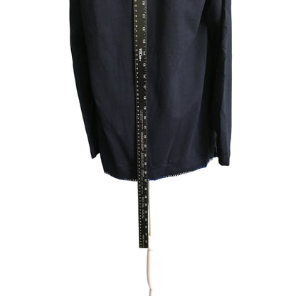 J. Jill Dark Blue Long Sleeve Top Size M - Minimalist, Casual, Chic