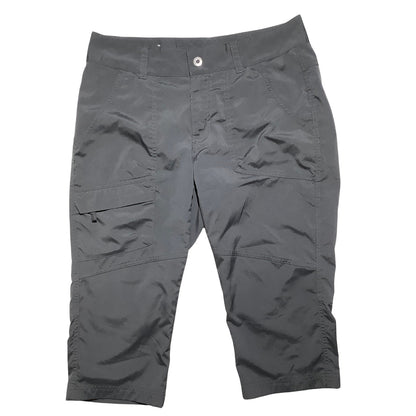 Columbia Gray Omni-Shield Capri Pants Women’s 6 — Hiking, Cargo, Outdoor
