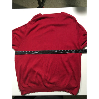 Polo Ralph Lauren Men's Size XL Red V-Neck Sweater - Classic, Preppy, Casual