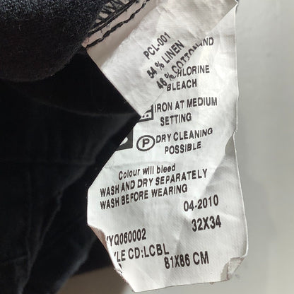 Levi's Linen Blend Denim Jeans Men's Size 32W 34L — Minimalist, Casual, Classic
