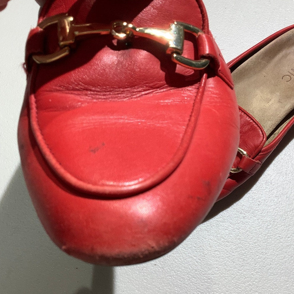 Vionic Leather Horse Bit Mule Slides Women’s Size 7 — Comfort, Loafer, Casual