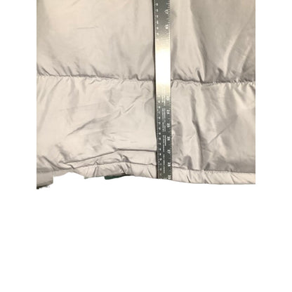 Abercrombie & Fitch Men’s Gray Puffer Jacket Large – Down Fill, Warm, Hooded