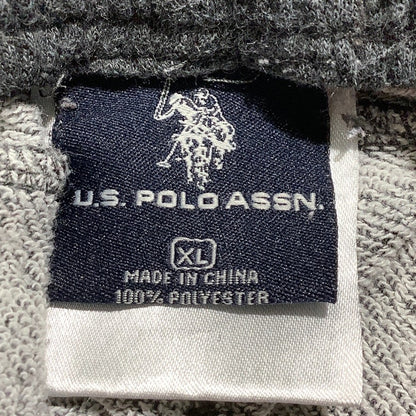 US Polo Association Men’s Gray Cargo Shorts Size XL – Stretch, Casual, Athletic