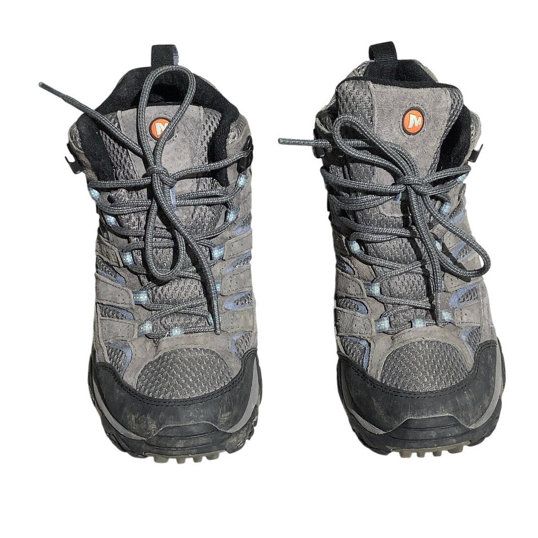 Merrell Women’s Hiking Boots Size 7.5 — Granite, Waterproof, Moab 2 Mid
