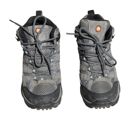 Merrell Women’s Hiking Boots Size 7.5 — Granite, Waterproof, Moab 2 Mid