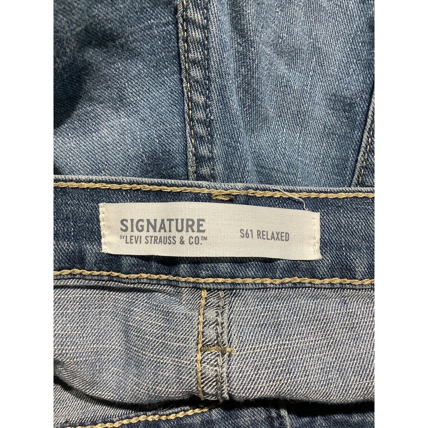 Levi's S61 Relaxed Jeans Men's Size 36W 30L Blue — Casual, Classic, Everyday