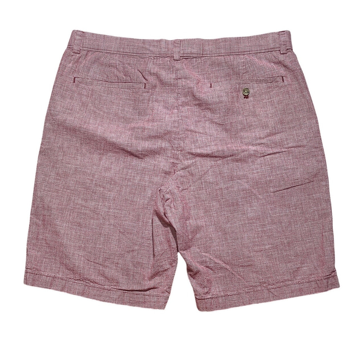Banana Republic Emerson Shorts, Burgundy, Men’s Size 36 — Casual, Chino, Cotton
