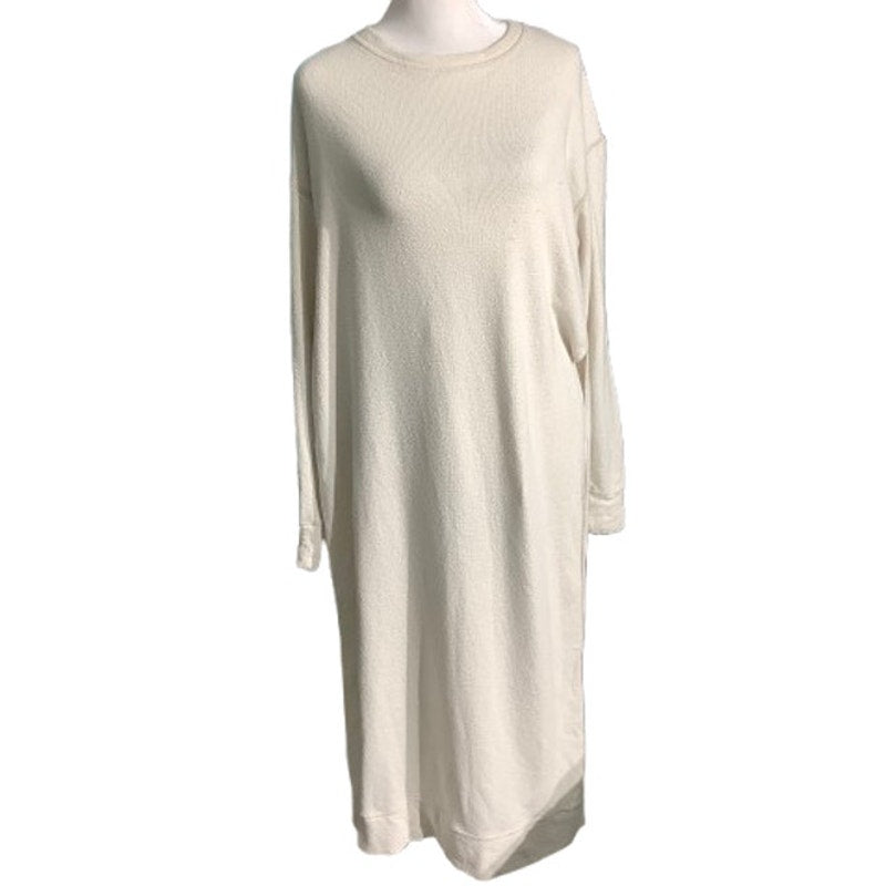 FP Beach Long Sweatshirt Dress Women’s Size S/P – Lounge, Cozy, Minimalist