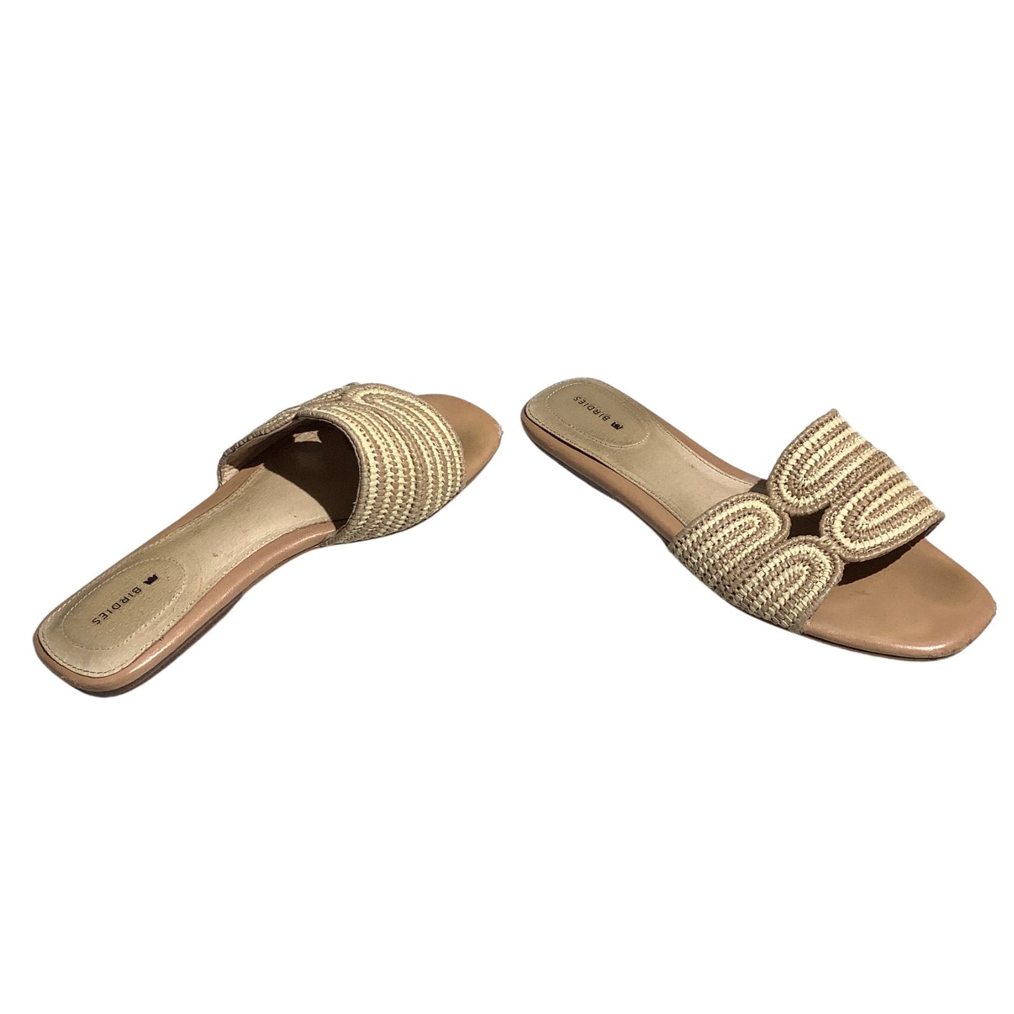 Birdies Sand Raffia Slide Sandals Women’s 8 — Woven, Casual, Summer