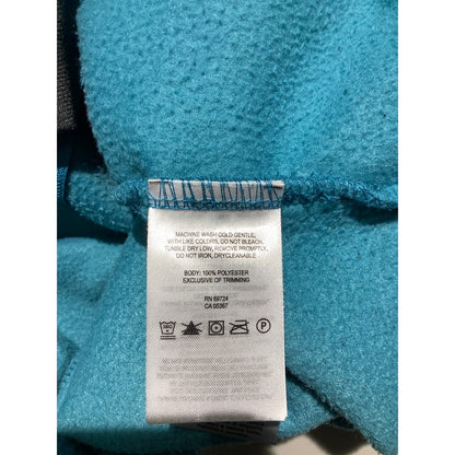 Columbia XL Teal Full Zip Fleece Jacket Outdoor Hiking