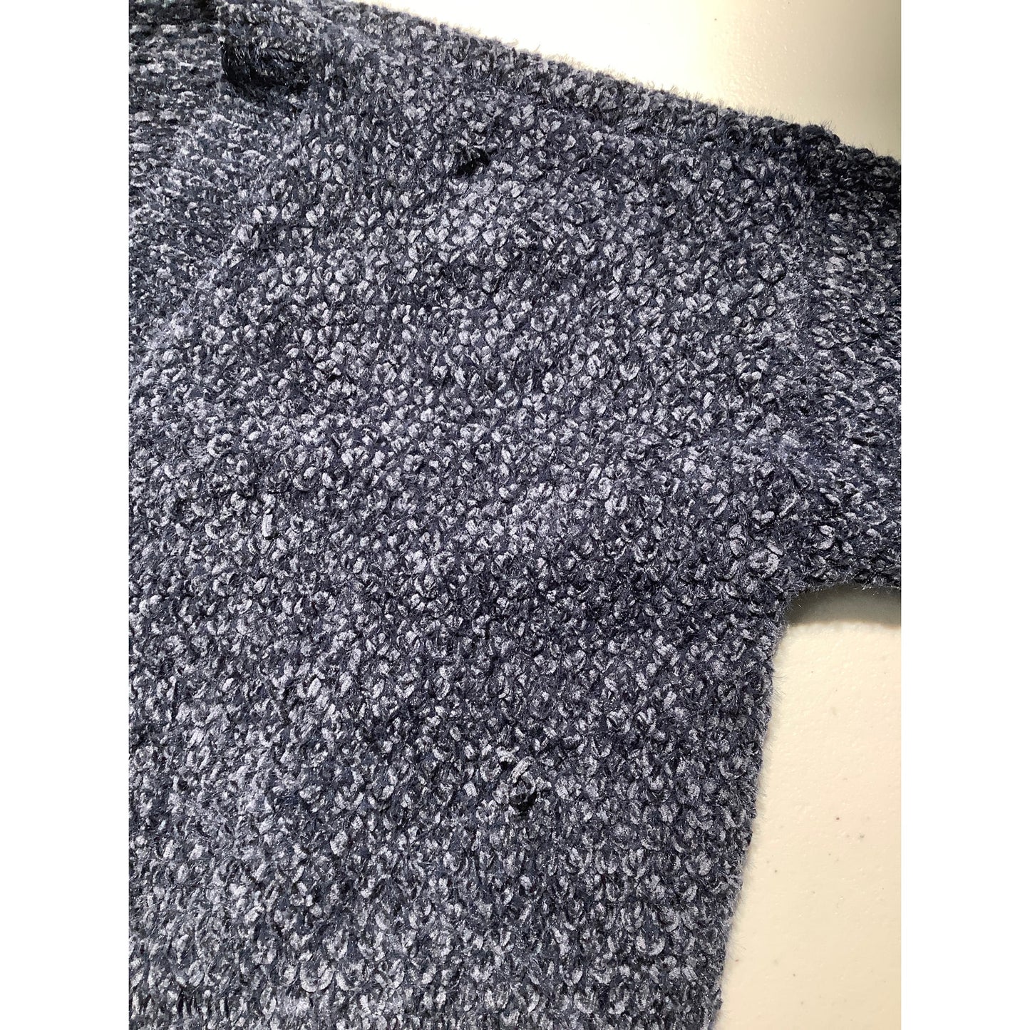 Double Zero  V-Neck Knit Sweater Women’s Size S/M — Boho, Casual, Oversized