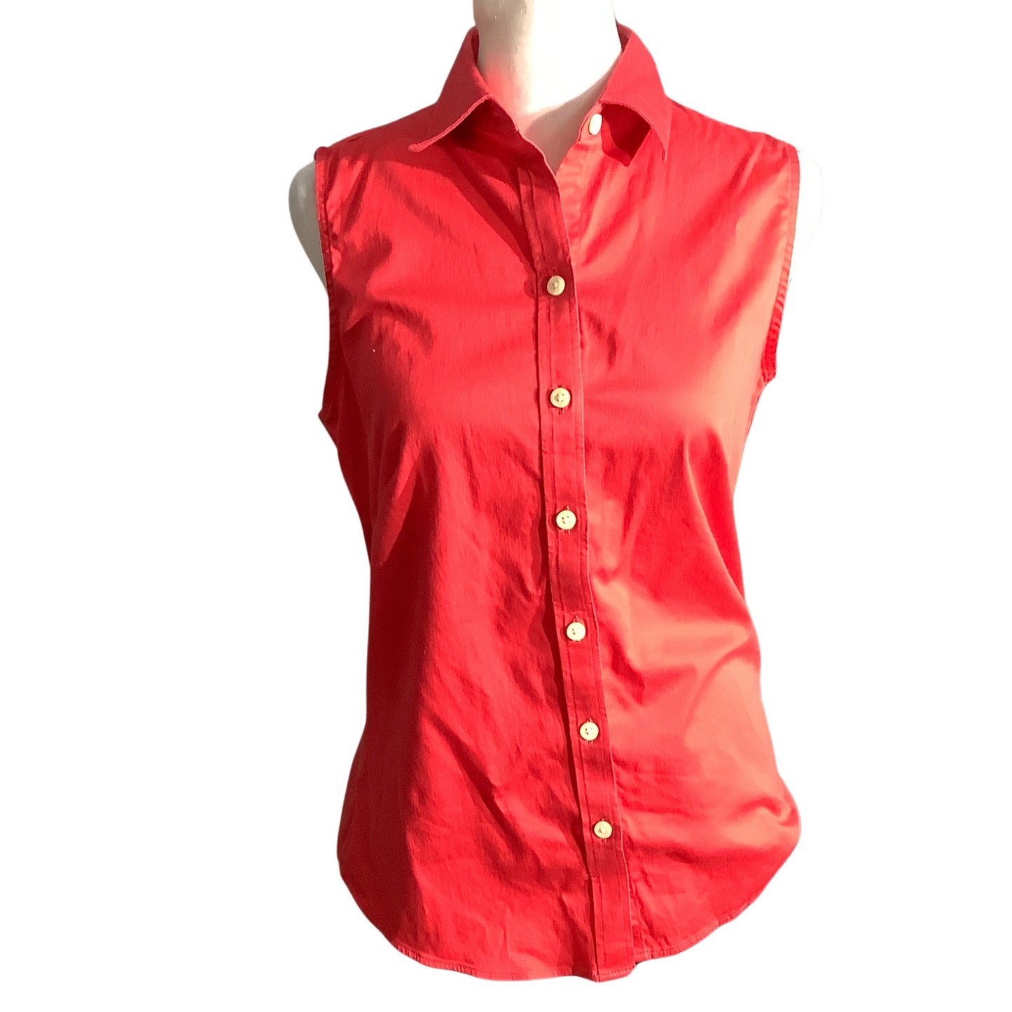 Banana Republic Button Front Blouse Women’s Size 8 — Classic, Career, Casual