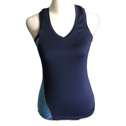 Alo Yoga Tank Top Size XS Navy/Light Blue - Athleisure, Minimalist, Gymwear
