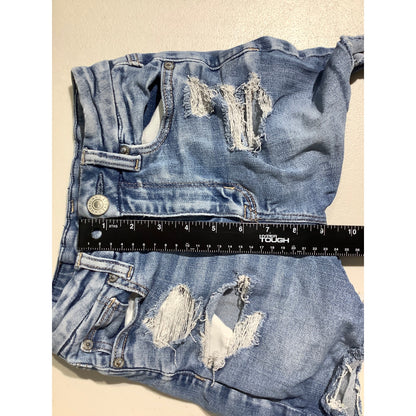 American Eagle Denim Shorts Women’s Size 00 — Distressed, Y2K, Summer