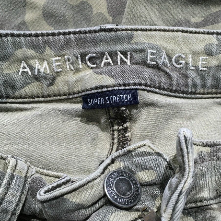 American Eagle Camo Jegging Women’s Size 8R – Streetwear, Utility, Y2K