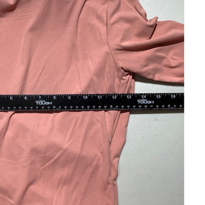 OGL Light Pink Surplice Thermal Top Women’s Size S — Wrap, Minimalist, Casual