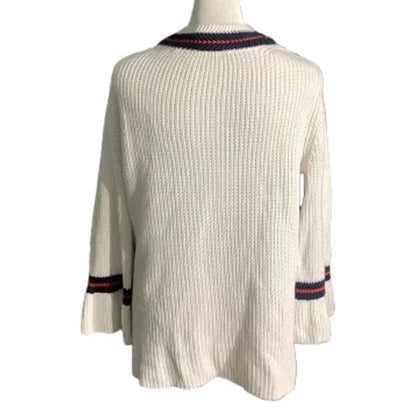 Cabi Ace Pullover Sweater Women’s Size Small – Tennis, Preppy, V-Neck