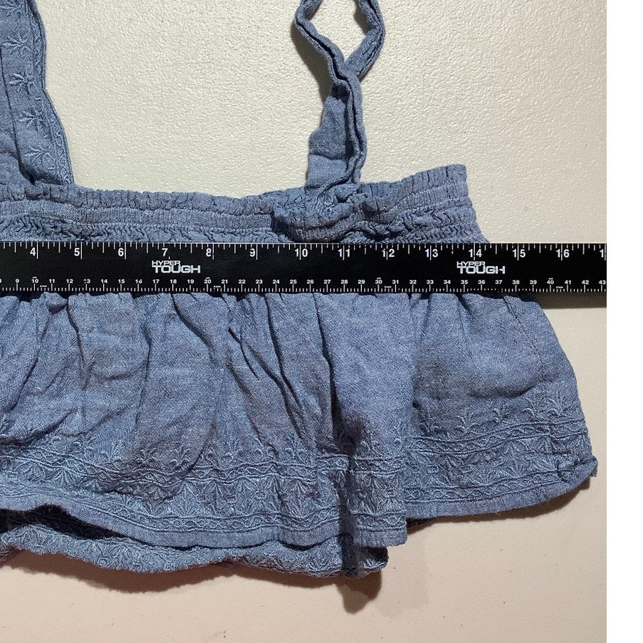 American Eagle Swing Cami Crop Top Women’s Size S — Boho, Festival, Summer