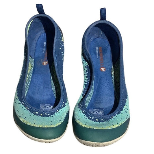 Merrell Blue/Green 9.5 Mimix Meld Water Shoes – Lightweight, Breathable, Sporty