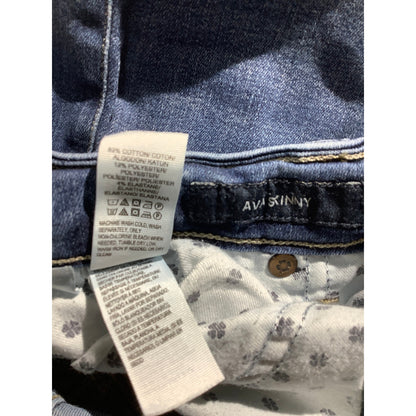Lucky Brand Ava Skinny Jeans Women’s Size 8/29 – Denim, Distressed, Mid-Rise