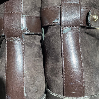 Tommy Hilfiger Irsela Leather Ankle Boots Women Size 9.5M —Classic, Fall, Preppy