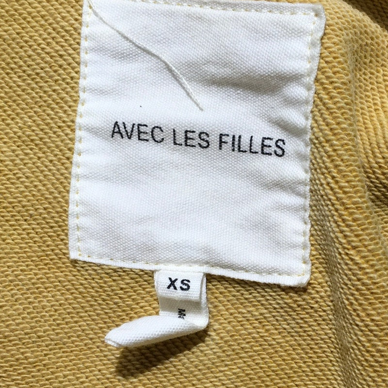 Avec Les Filles Yellow Shirt Jacket XL - Streetwear, Casual, Bold
