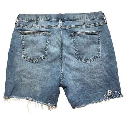 Old Navy Denim Cut-Off Shorts Men’s Size 38W – Distressed, Slim, Casual