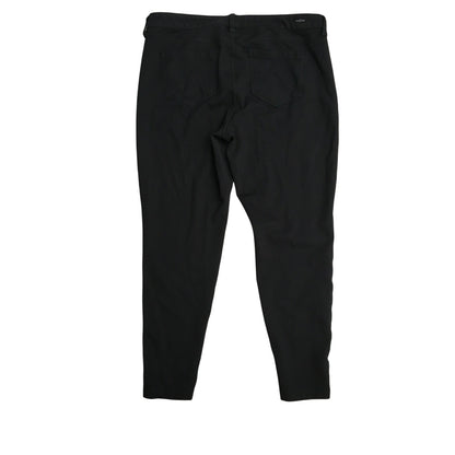 Liverpool Black Mid-Rise Cropped Pants  Size 14- Minimalist, Classic, Versatile