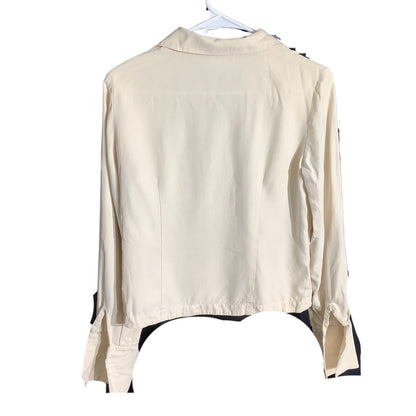 Talbots Silk Blouse Women’s Size Small Petite – Classic, Minimalist, Button-Up