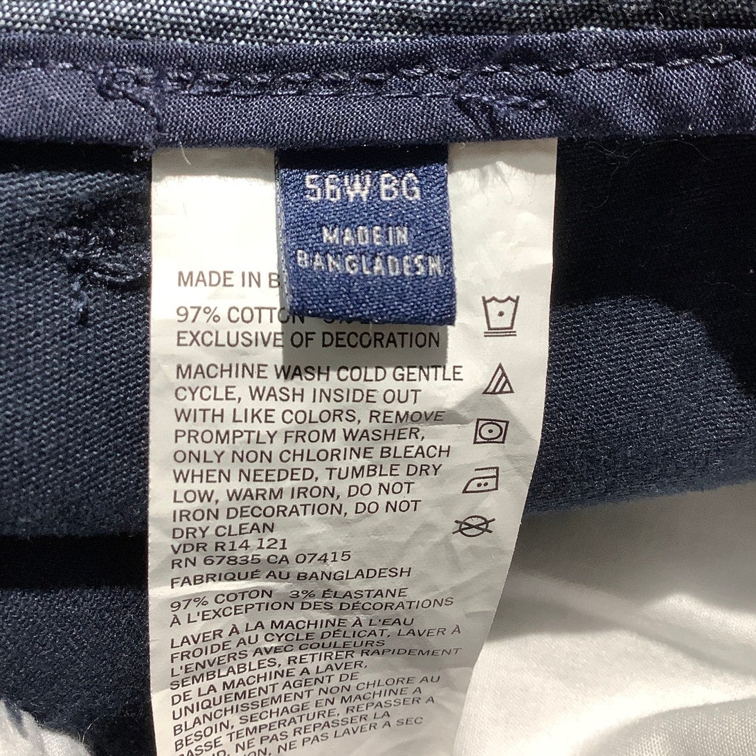 Nautica The Deck Shorts Men’s Size 56 Big Navy Blue — Stretch, Casual, Classic