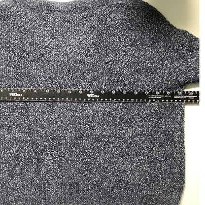 Double Zero  V-Neck Knit Sweater Women’s Size S/M — Boho, Casual, Oversized