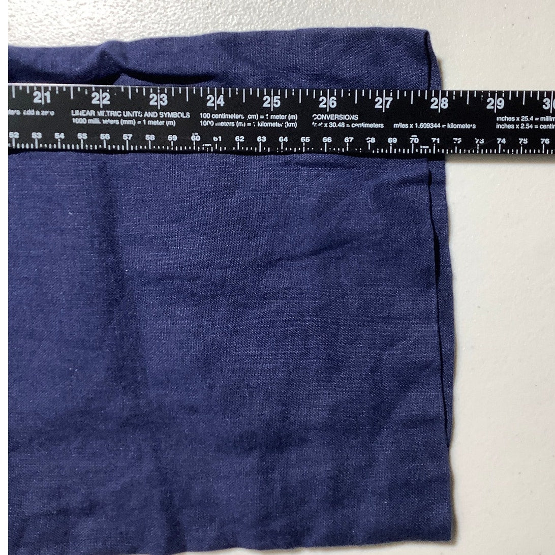Pure Collection Navy Linen Pants Women’s 4R — Coastal, Resort, Casual