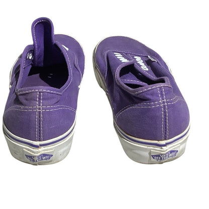 Vans Unisex Shoes Size 8.5 — Purple, Canvas, Slip-On