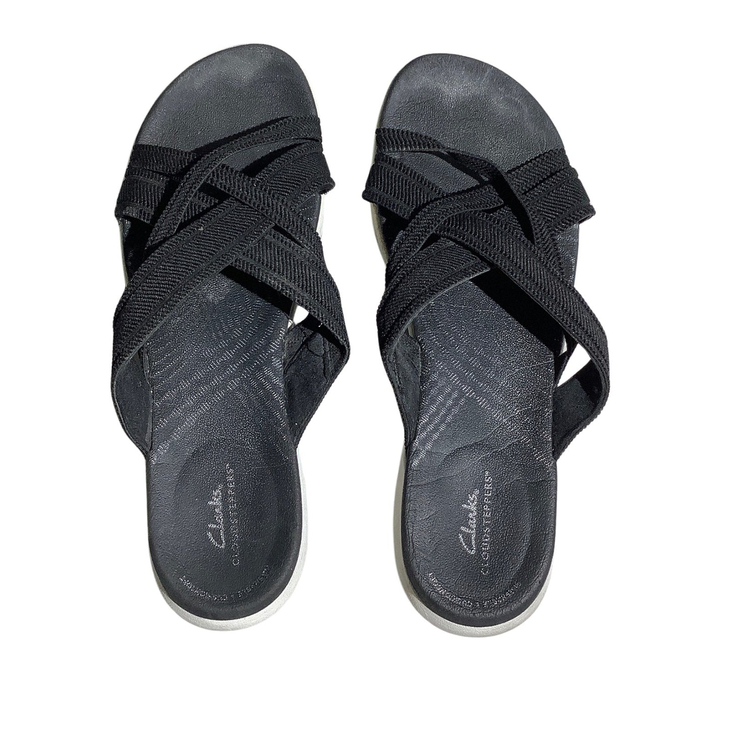 Clarks Mira Isle Cloudsteppers Sandals Women Size 9.5—Comfort, Casual,Minimalist