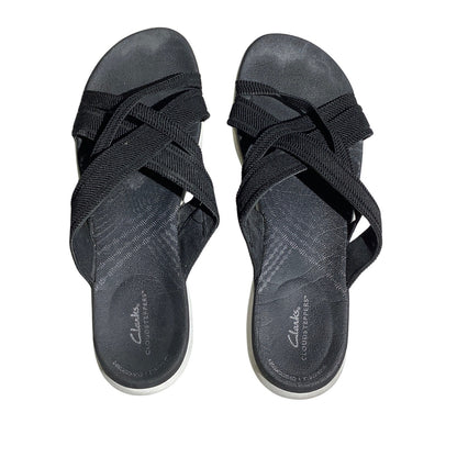 Clarks Mira Isle Cloudsteppers Sandals Women Size 9.5—Comfort, Casual,Minimalist