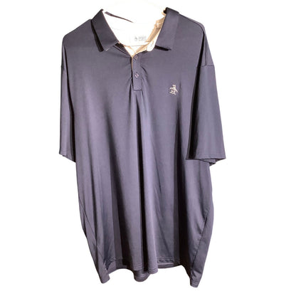 Original Penguin Navy Polo Men’s XXL Short Sleeve — Preppy, Classic, Casual