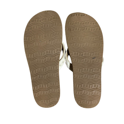 Reef Beachbreak Flip Flops Women Size 7  — Beach, Coastal, Casual