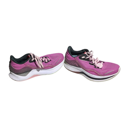 Saucony Running Shoes Women’s Size 11 — Razzle Pink, Limelight, Cushioned