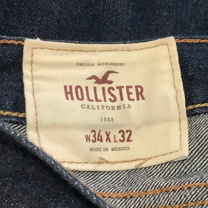 Hollister Men's Dark Wash Jeans Size 34x32 - Classic, Casual, Y2K