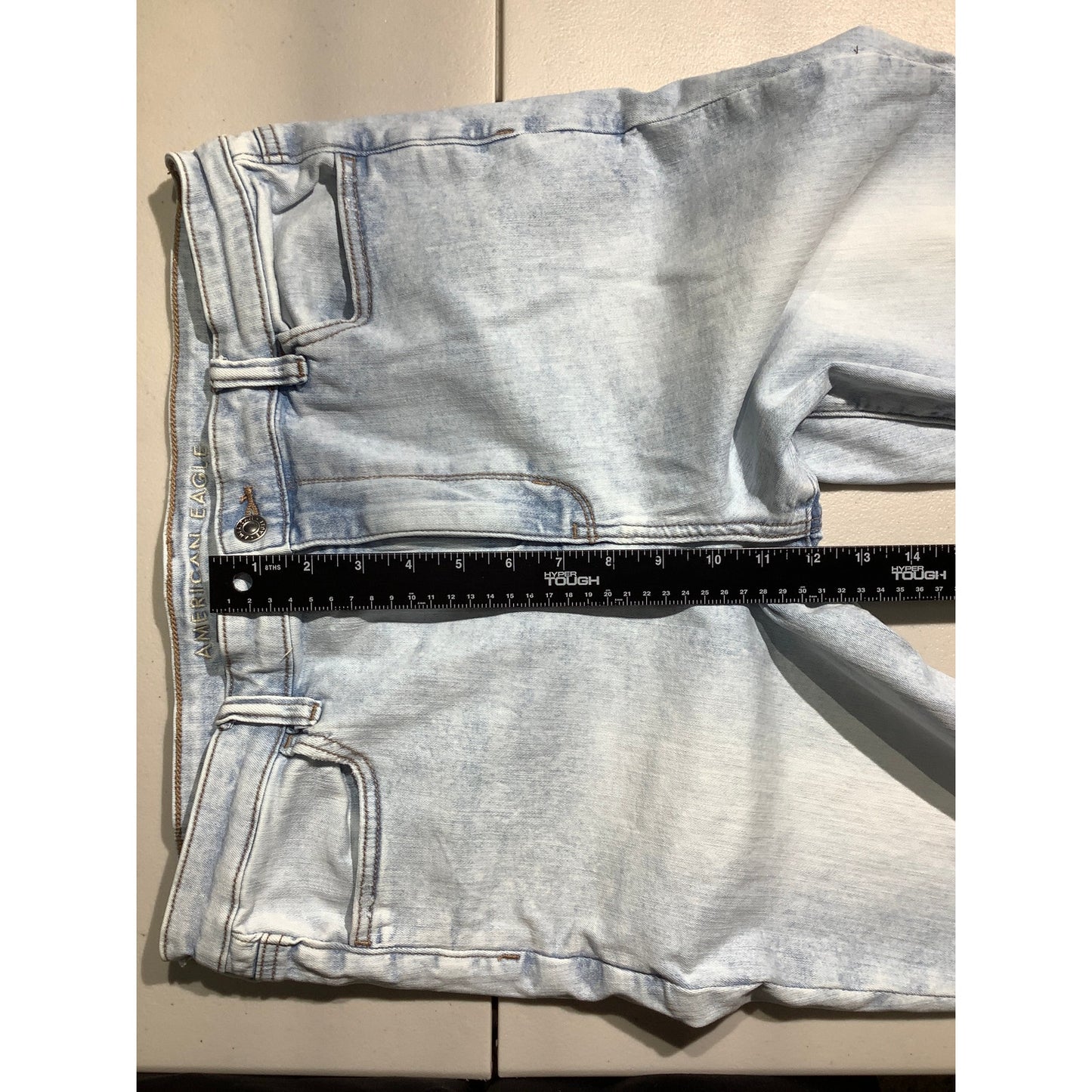 American Eagle Super Jegging Women’s Size 16 Long — Stretch, Denim, Skinny Fit