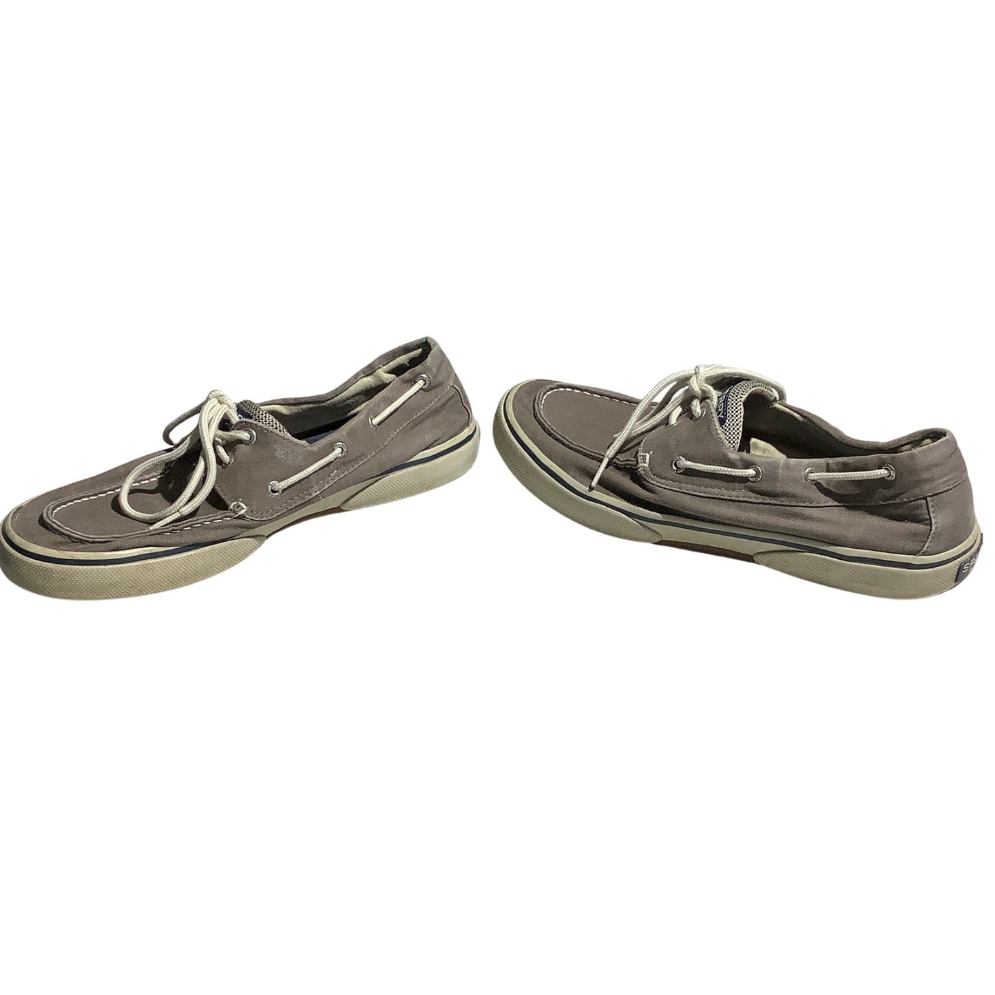 Sperry Top-Sider Halyard Canvas Boat Shoes Men’s 12M — Casual, Nautical, Lace-Up