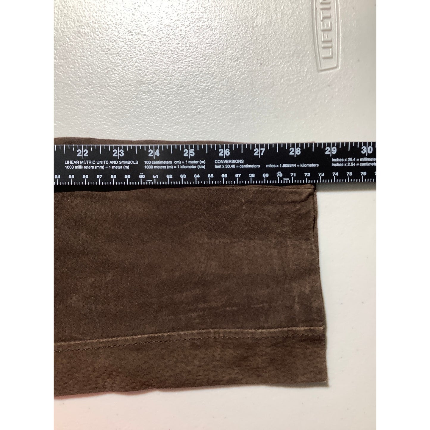 Bagatelle Women’s Pants Size 2P — Brown, Leather, Petite