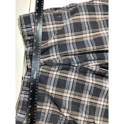 Saddlebred Plaid Shorts Men's Size 34W — Flat Front, Casual, Classic