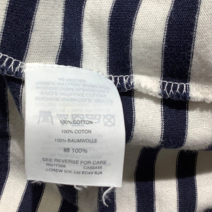 J.Crew Navy White Striped Maxi Dress Women’s 2 — Coastal, Nautical, Preppy