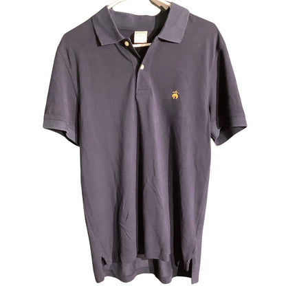 Brooks Brothers Men’s Large Navy Blue Polo Shirt — Preppy, Classic, Golf
